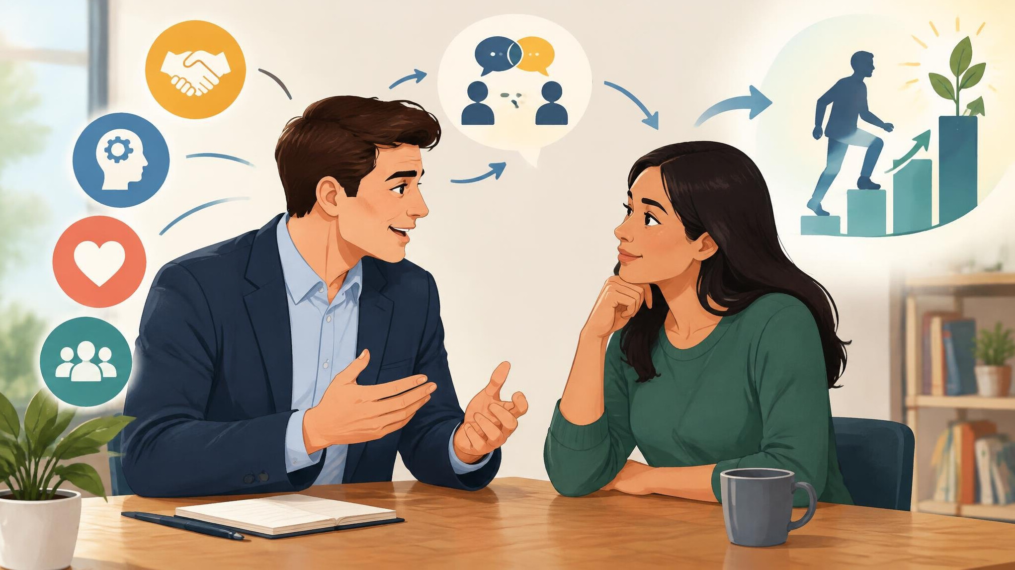 persuasion techniques illustration